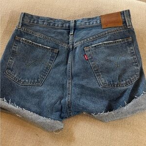 Levi's Classic Blue Jean Shorts